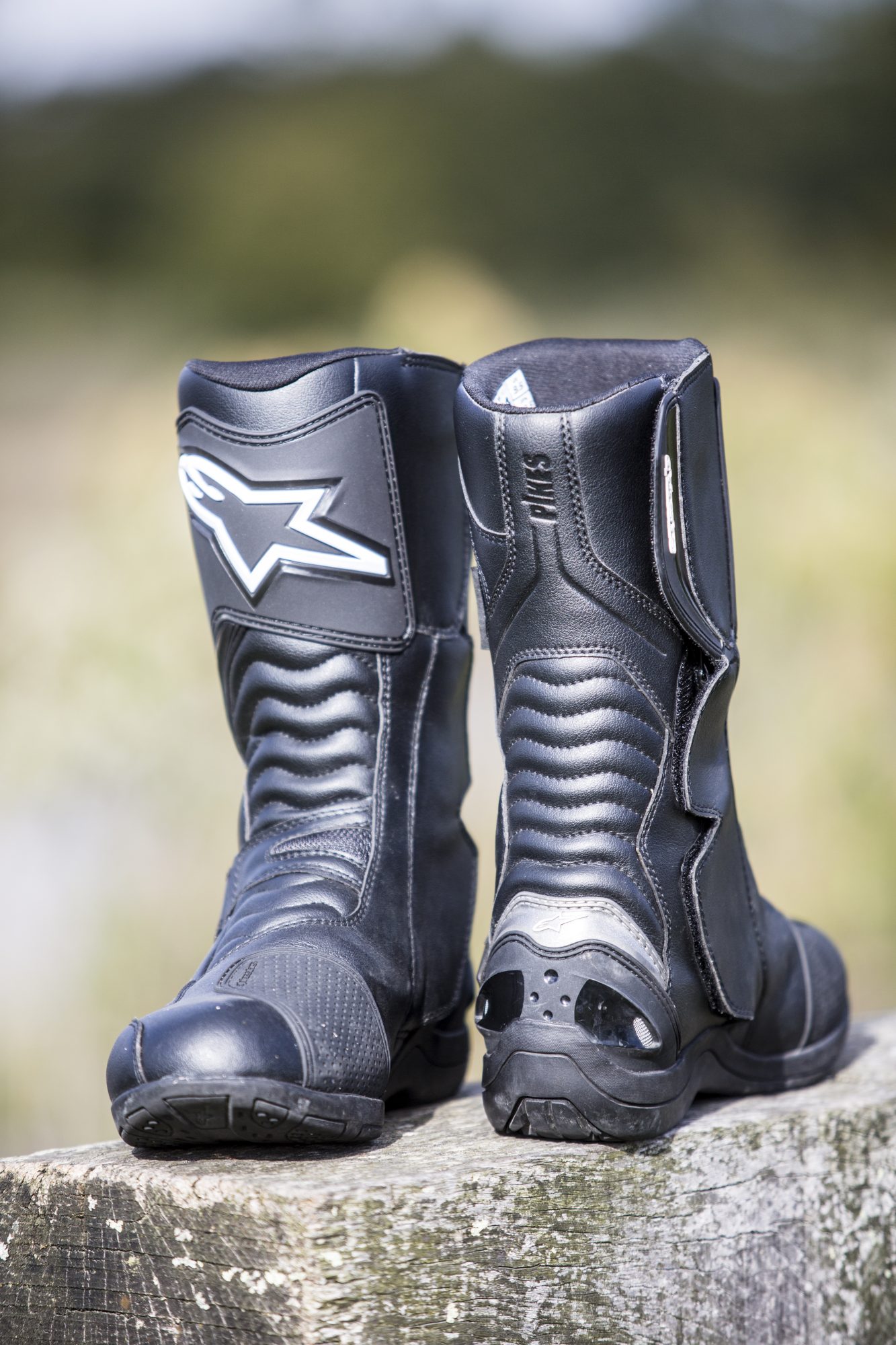 Bottes Alpinestars Pikes essai en image sur Motoblouz