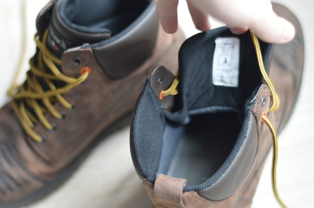 A quoi ressemblent les chaussures Falco Patrol à l’intérieur ?