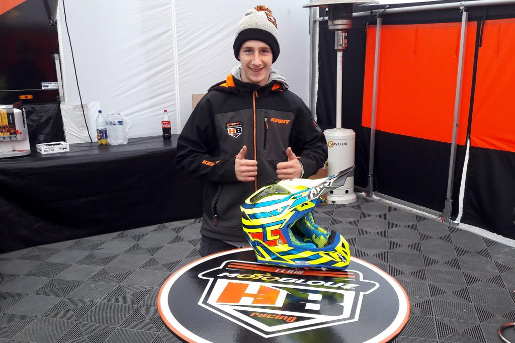Thibault Maupin, l&rsquo;ainé des pilotes du team Motoblouz HB Racing