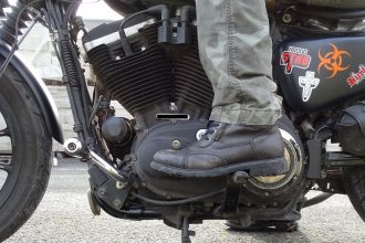 Demi bottes Falco Aviator essai en images sur Motoblouz
