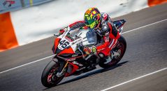 Mika et son Aprilia RSV4 en 2017