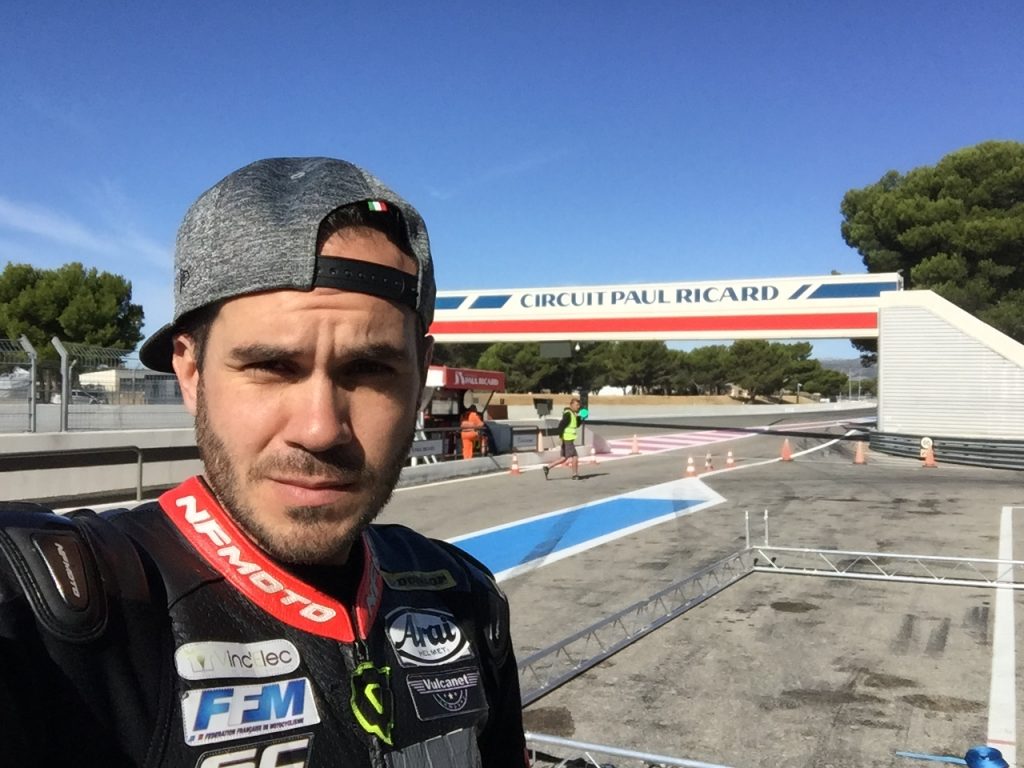 Mickael Giron , le p’tit dernier des pilotes Motoblouz !