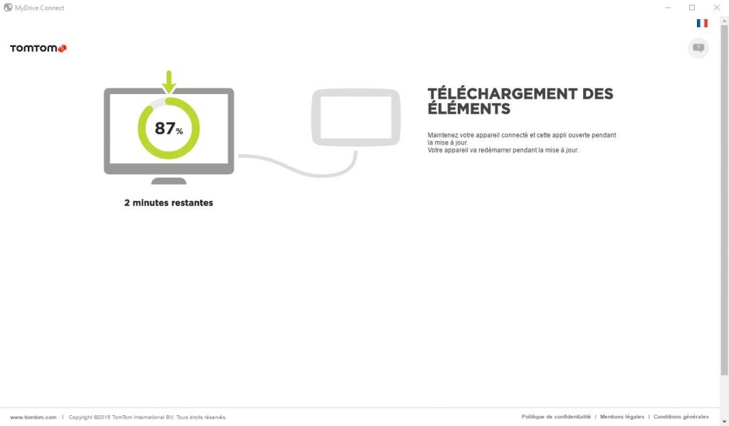 MyDrive Connect – Téléchargement mise à jour