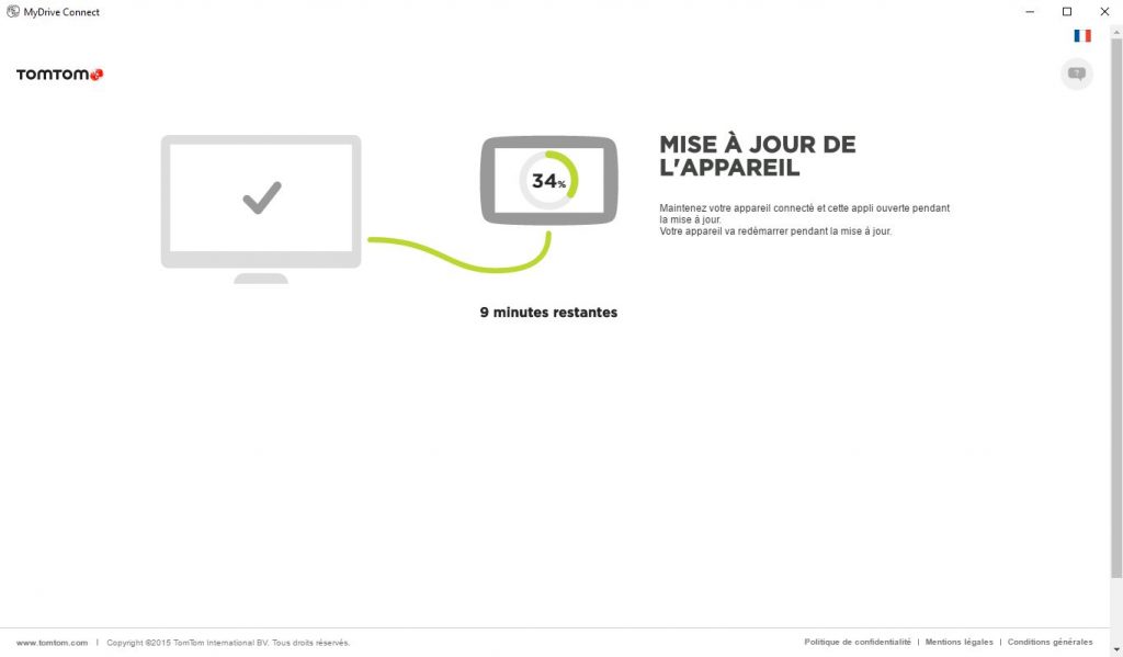 MyDrive Connect installation mise à jour EnjoyTheRide