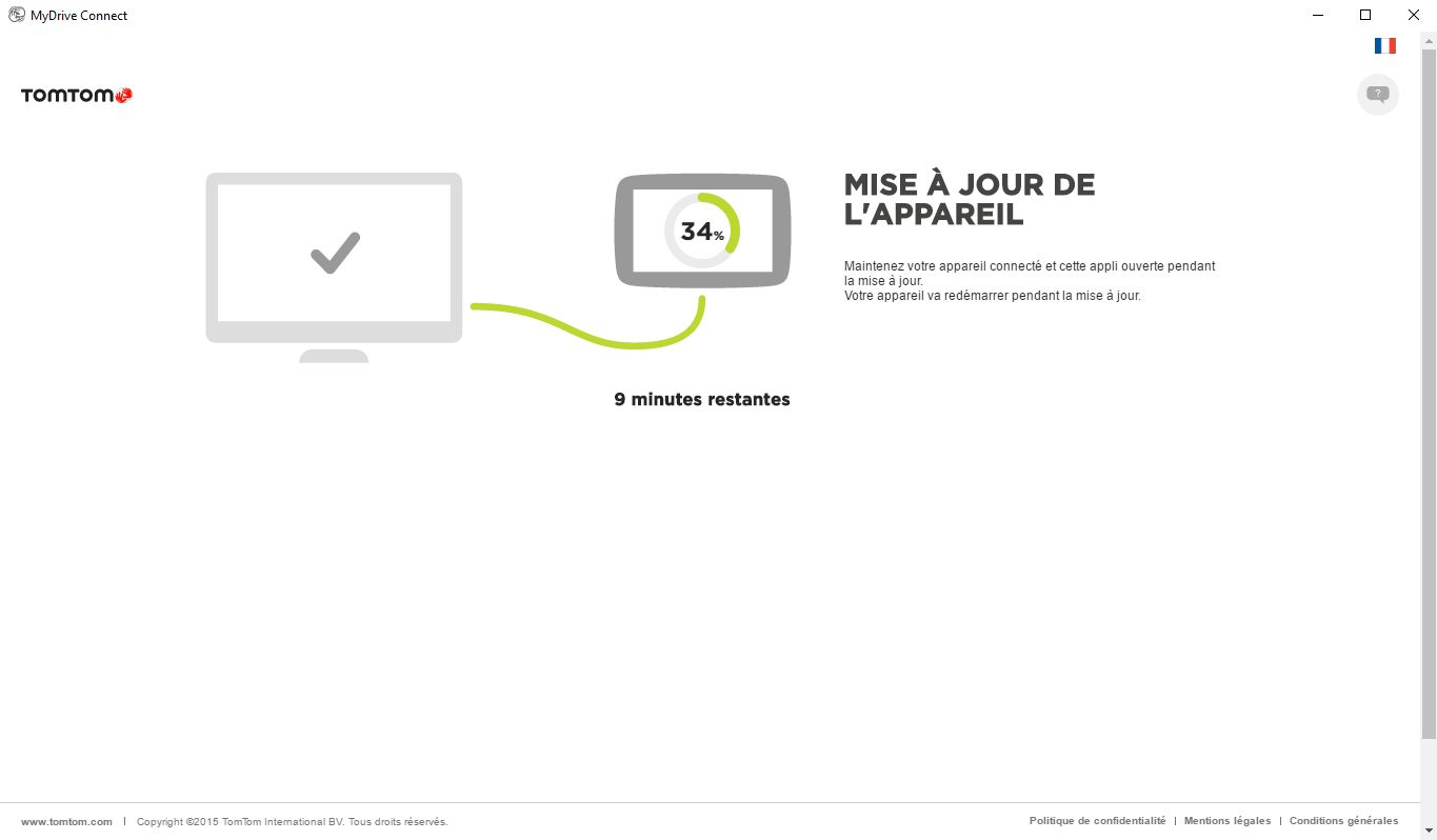 MyDrive Connect installation mise à jour EnjoyTheRide