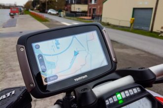 GPS TomTom Rider 450 - En route