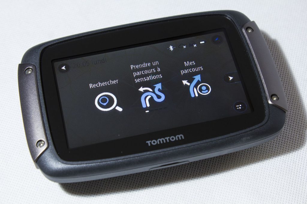 TomTom Rider 450 – Menu