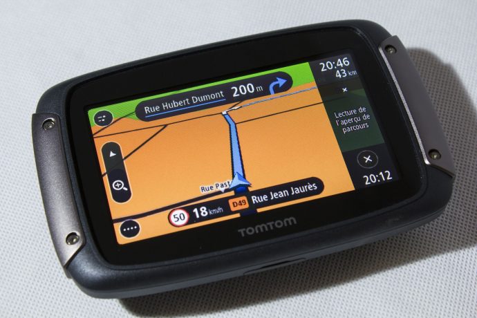 TomTom Rider - instructions de navigation