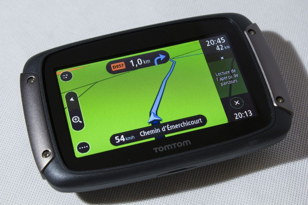 TomTom Rider 450 – aperçu navigation
