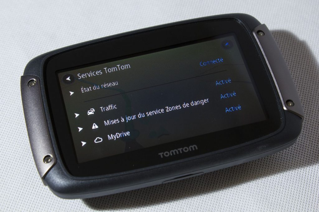 TomTom Rider 450 – services en ligne