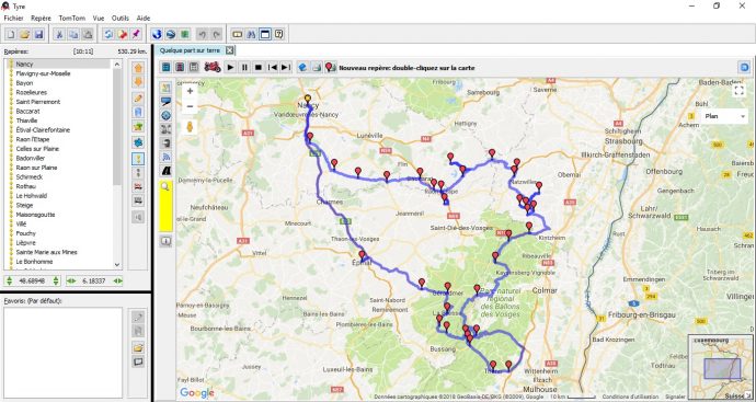 Le logiciel Tyre Pro est offert avec le TomTom Rider 450