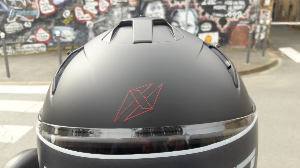 Casque Jet Dexter Soddy : détail aération frontale