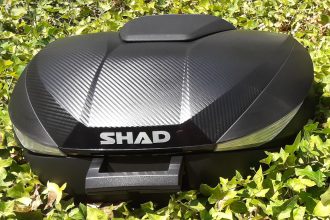 Gros plan du top case Shad SH 58X