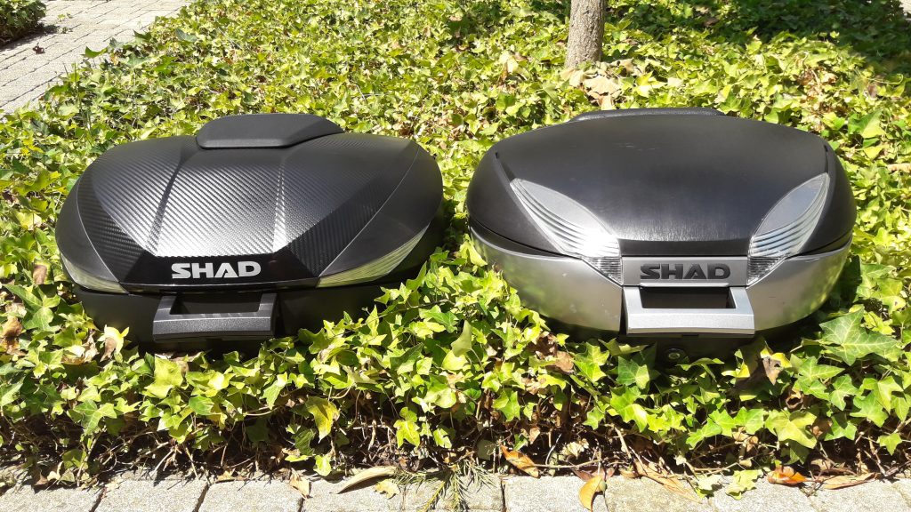 Le top case Shad SH 58X versus le SH 48.