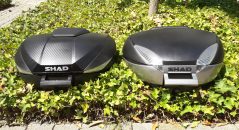 Le top case Shad SH 58X versus le SH 48.