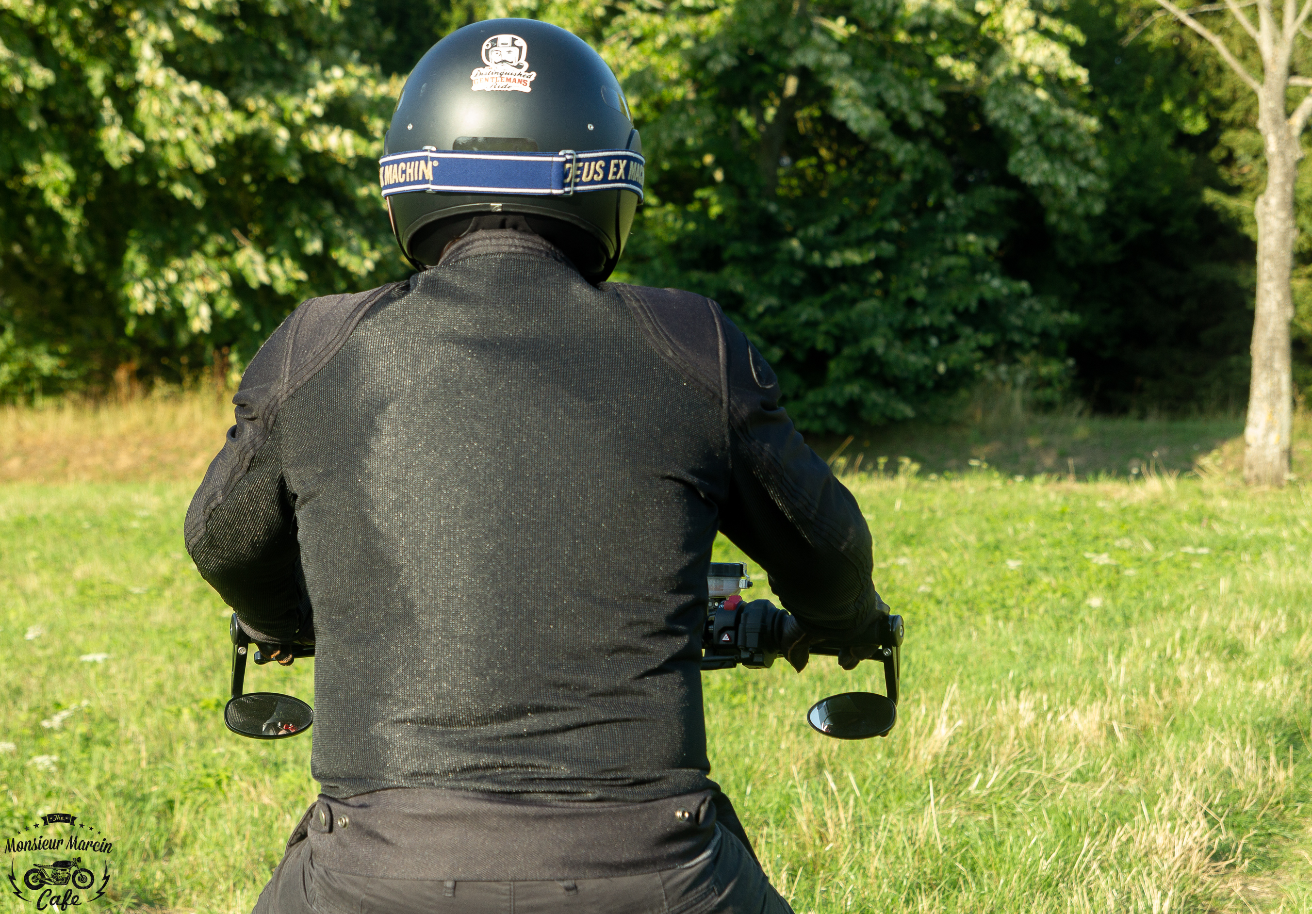 Le blouson Helstons Modelo Mesh de dos
