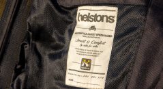 Etiquette dans le blouson Helstons Modelo Mesh