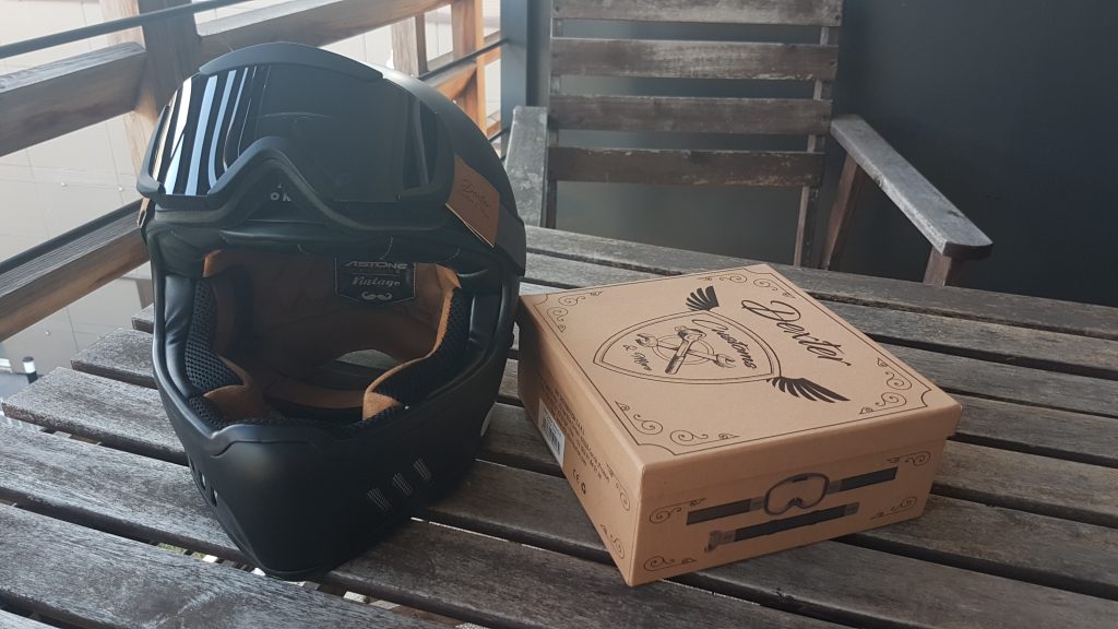 Casque sans visière = besoin d&rsquo;un masque !