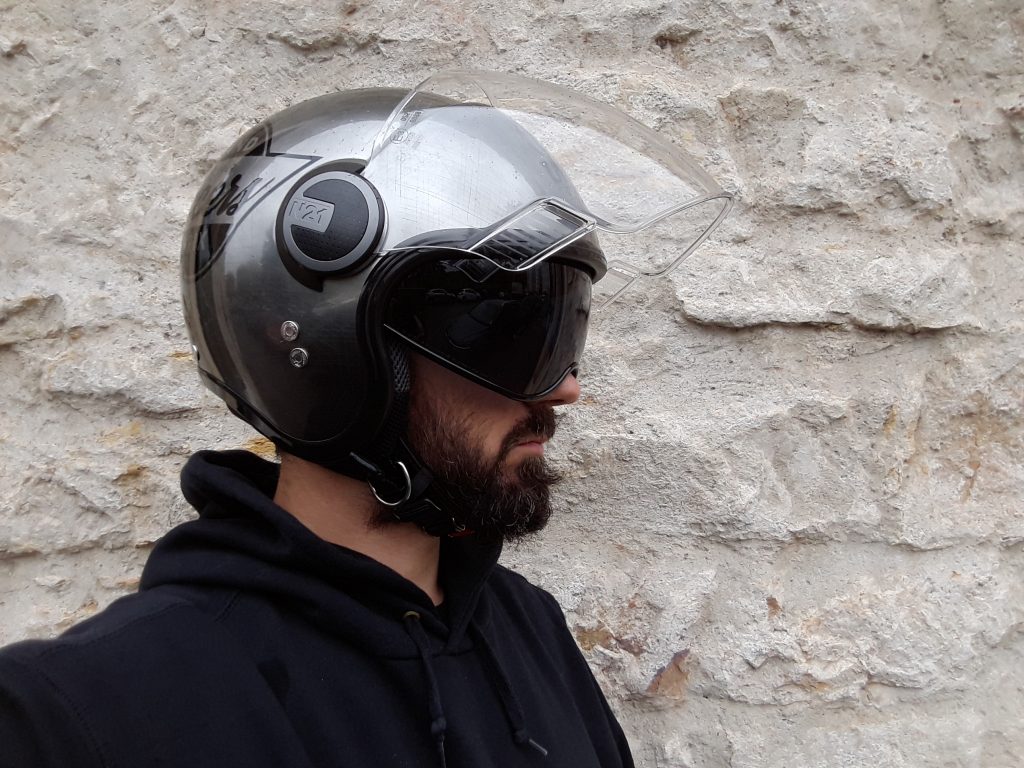 Ecran fumé du casque jet Nolan N21 Visor