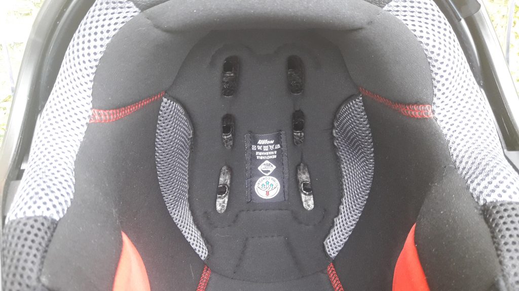 Intérieur du casque jet Nolan N21 Visor