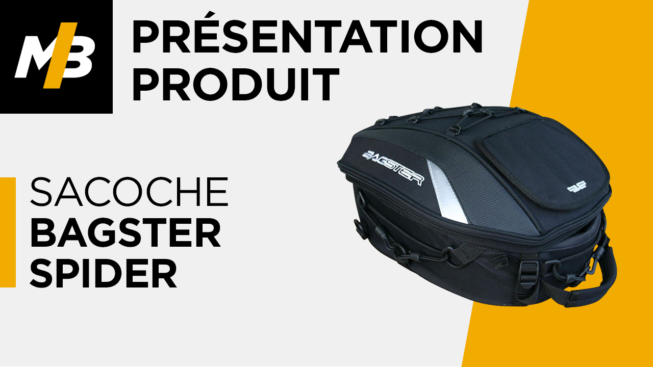 Sacoche de selle spider bagster 2025