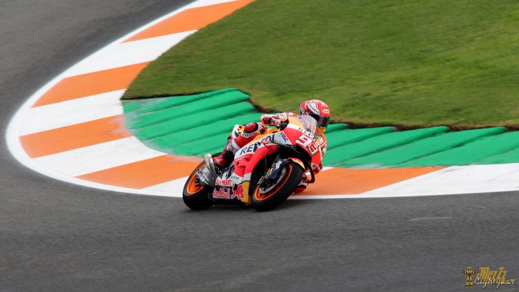 Marc Marquez au motoGP Valence 2018