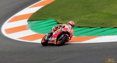 Marc Marquez au motoGP Valence 2018