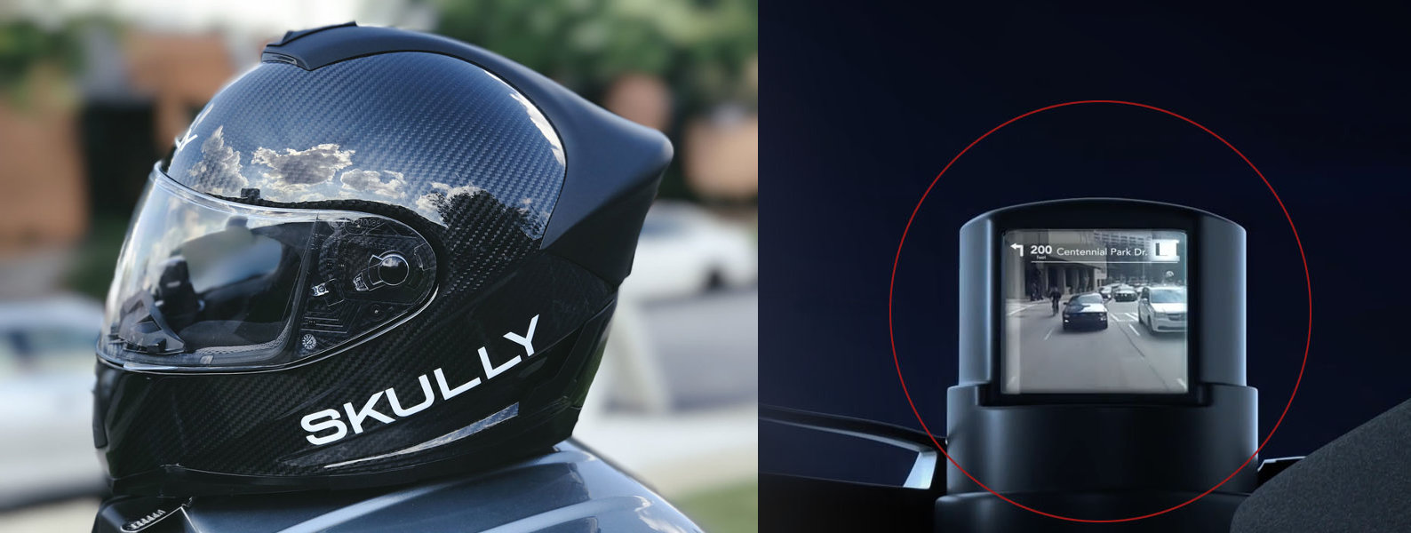 Le casque Skully Fenix AR et son module HUD