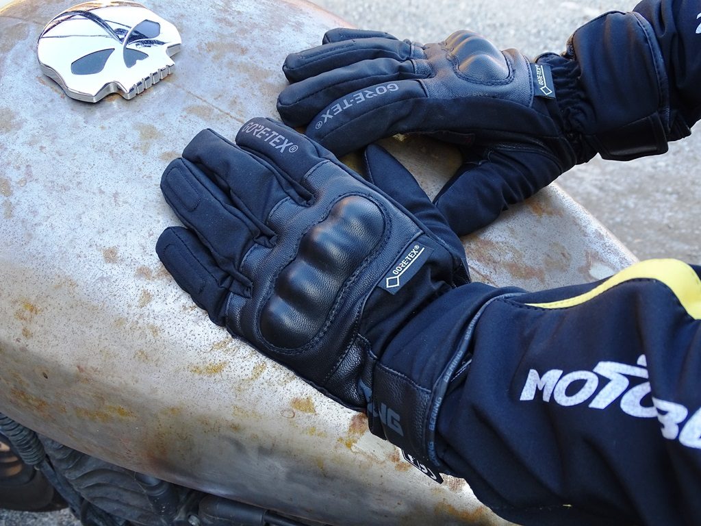 La finition des gants hiver Bering Yucca est excellente