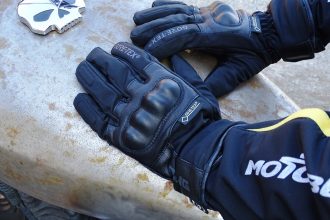 Finition des gants hiver Bering Yucca excellente