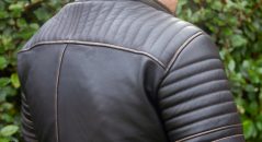 cuir travaillé pour le blouson cuir Helstons Yukon