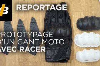 Racer : Prototypage d'un gant moto !