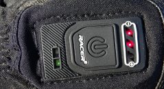 Bouton d'allumage des gants chauffants Racer Connectic 3