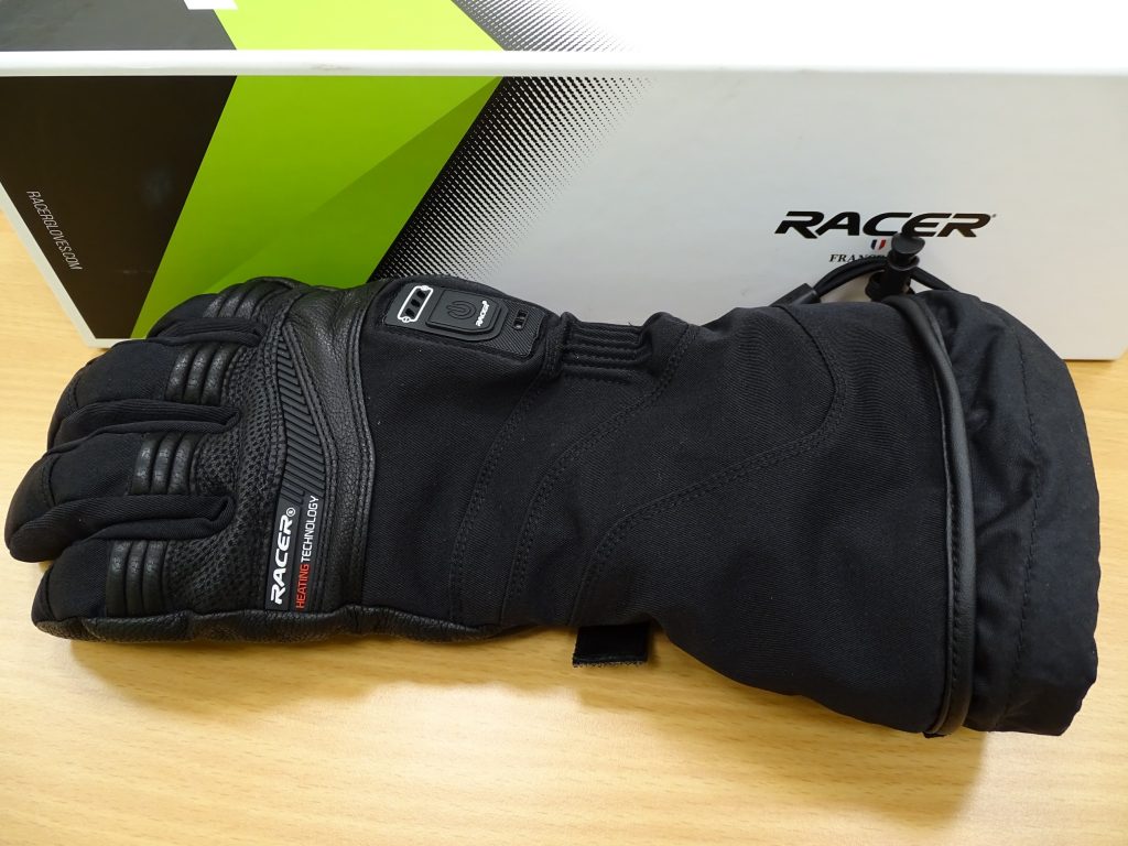 Les gants chauffants Racer Connectic 3, de marque Française.