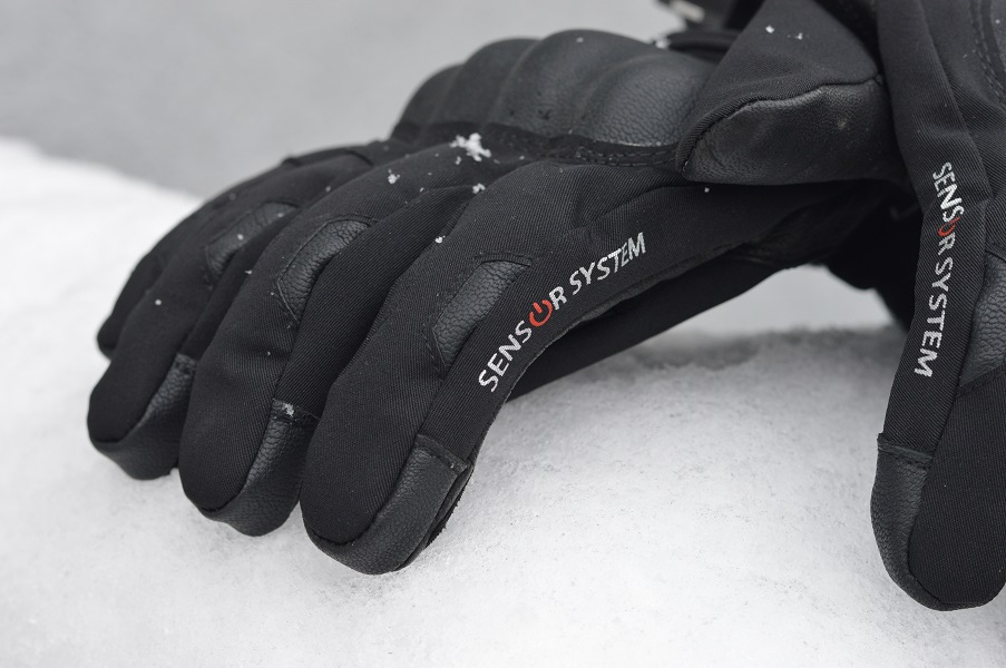 Sensor System sur les gants hiver Bering Kayak