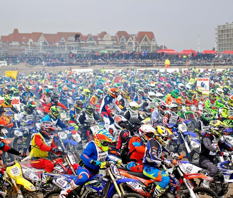 Les bouchons, inévitables à l'Enduropale ! - Photo ville du Touquet Paris Plage