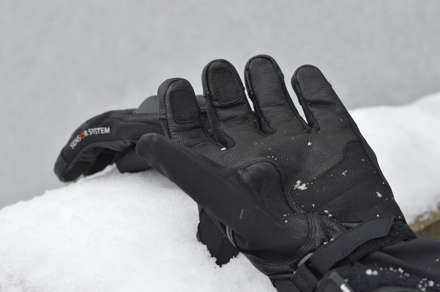 Dessous cuir fin pour les gants hiver Bering Kayak