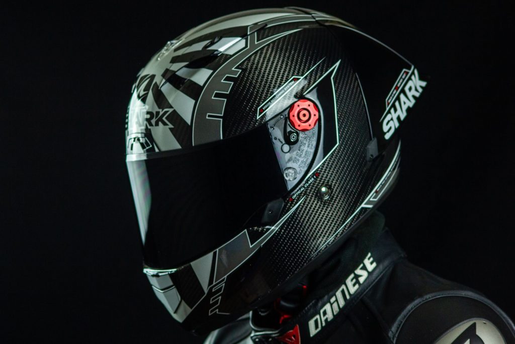 Profil aérodynamique du casque Shark Race-R Pro GP