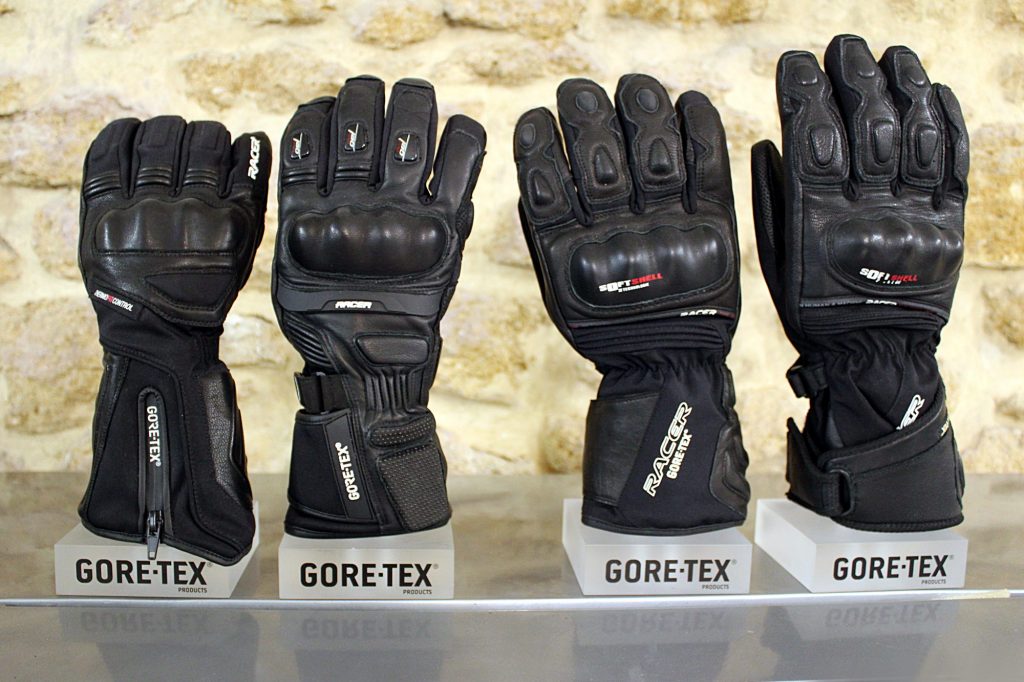 Quatre générations d’une même paire de gants, les Racer Dynamic Gore-Tex
