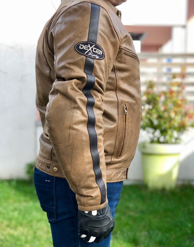 Blouson DXR D63 coloris marron