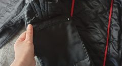 La poche imperméable de la doublure thermique blouson DXR Julia