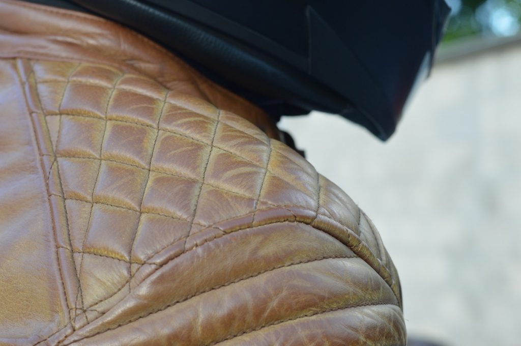 blouson DXR Tanner : un blouson moto vintage