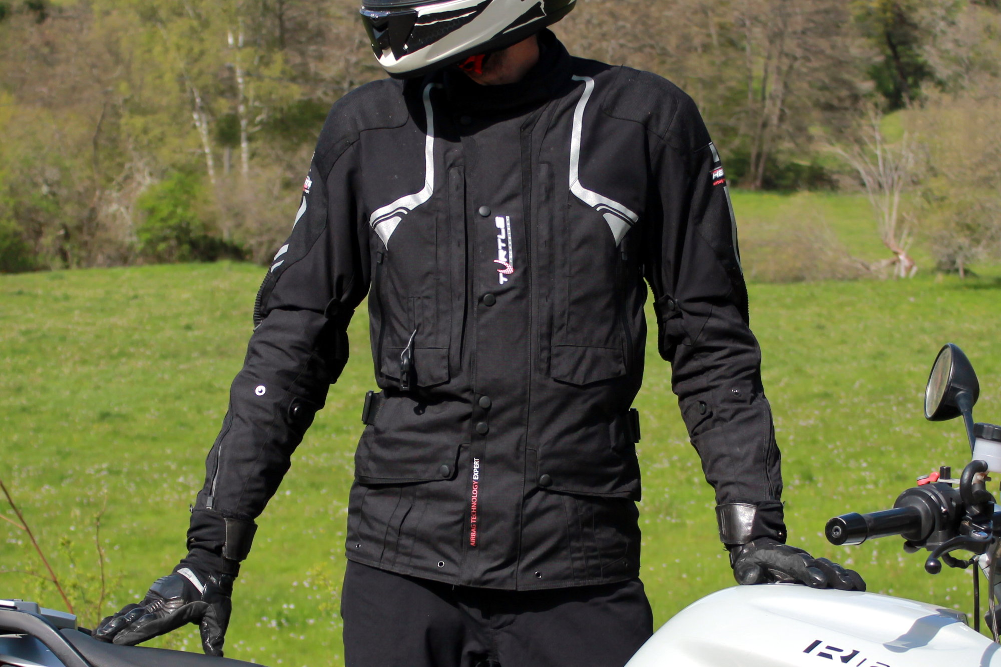 gilet airbag pour motard