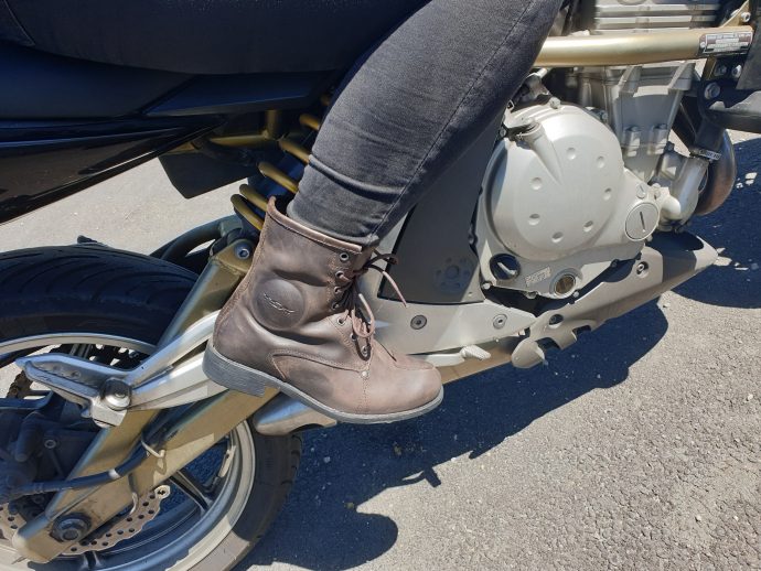 Les bottes TCX Lady Blend en action