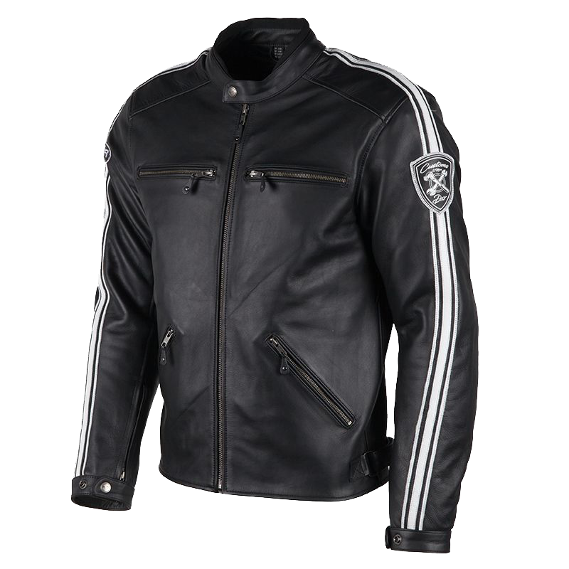 Blouson Moto Cuir Avirex Homme Vintage - Taille L, Noir, Neuf Sans étiquettes, Style Bomber