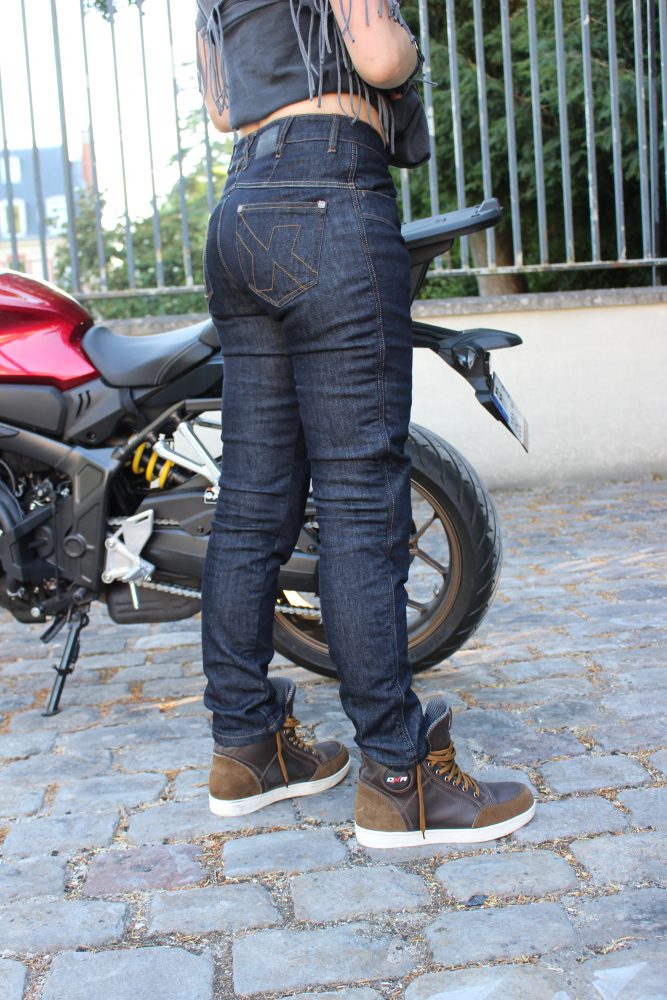 Taille et longueur du jean moto DXR Karen