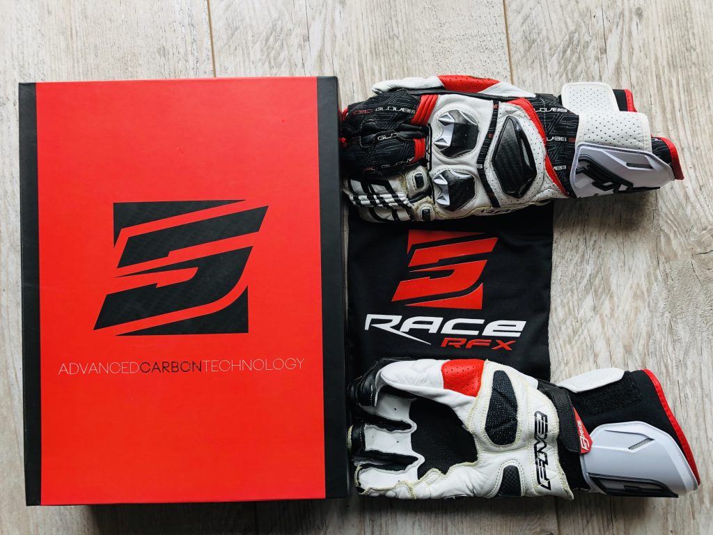 Essai des gants Five RFX Race