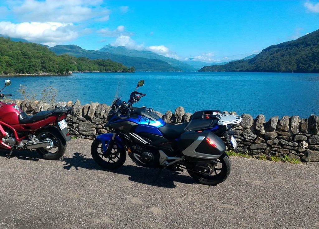 Road Trip avec les valises Givi V37N