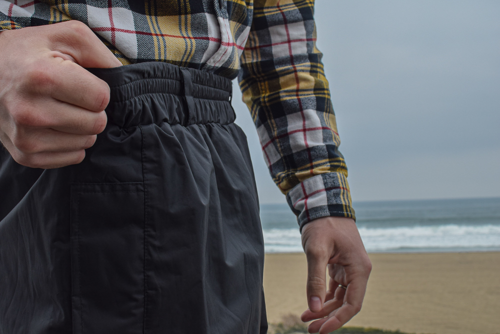 Elastique à la taille du pantalon de pluie DXR Tactic