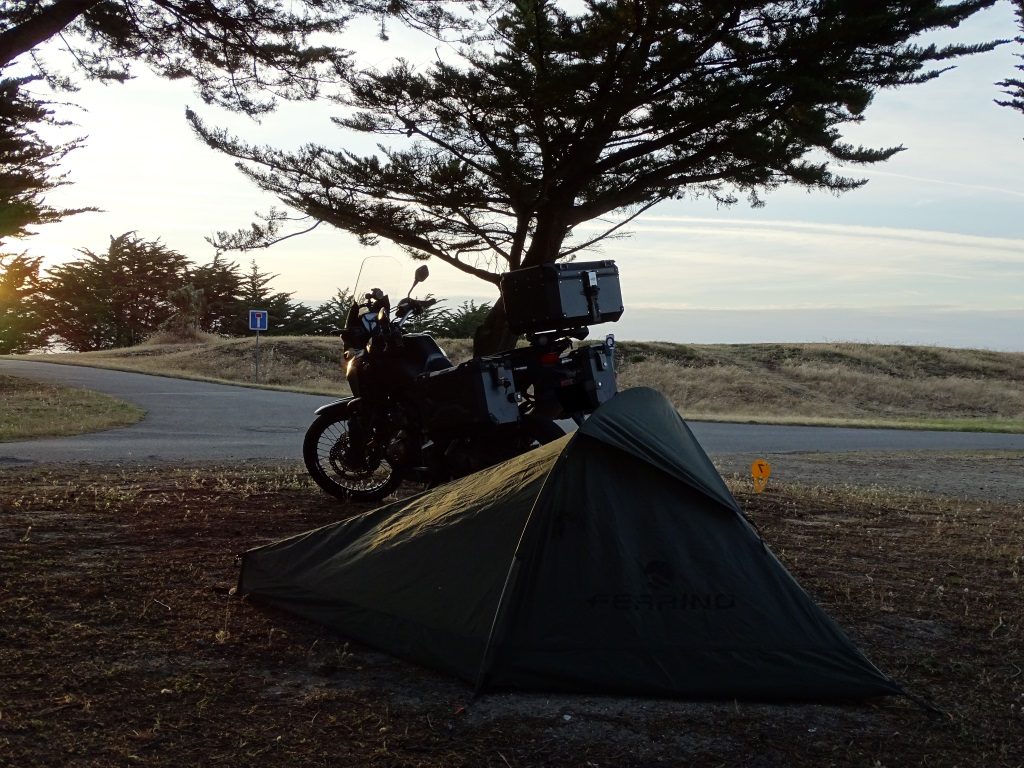 Arrivé au camping, il est tmps de se poser!